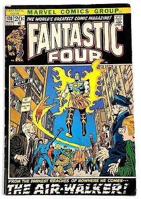 Buy Fantastic Four  # 120 - (1972) The Air Walker 1st Appearance • 55.30£