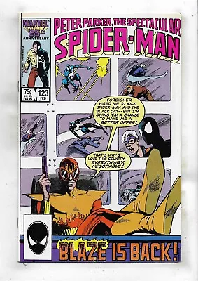 Buy Peter Parker Spectacular Spider-Man 1987 #123 Very Fine • 2.36£