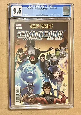 Buy War Of The Realms: New Agents Of Atlas #1 (2019) CGC 9.6 - 1st Luna Snow, Wave • 39.97£