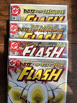 Buy The Flash 197-200 - Blitz, First Appearance Of Zoom (Geoff Johns, Scott Kolins) • 92.07£