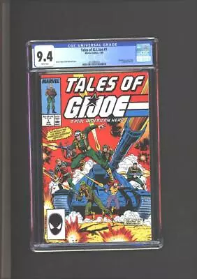 Buy Tales Of G.I. Joe #1 CGC 9.4 Reprints G.I. Joe. A Real American Hero #1 1988 • 39.46£