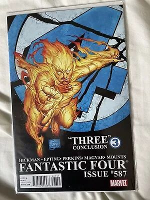 Buy Fantastic Four (Marvel, 2011) #587 Second Printing Death Of Human Torch VF/NM • 6.32£