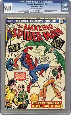 Buy Amazing Spider-Man #127 CGC 9.0 1973 1198731003 • 120.53£