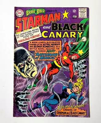 Buy Brave And The Bold 61 Starman And Black Canary 1965 DC Comics Fine • 20.52£