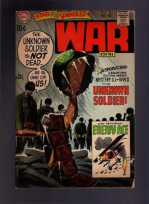 Buy Star Spangled War Stories #151 - 1st Appearance Unknown Soldier - Lower Grade + • 79.49£