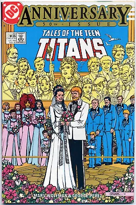 Buy Tales Of The Teen Titans #50 (dc 1985) Near Mint- First Print White Pages • 7.50£