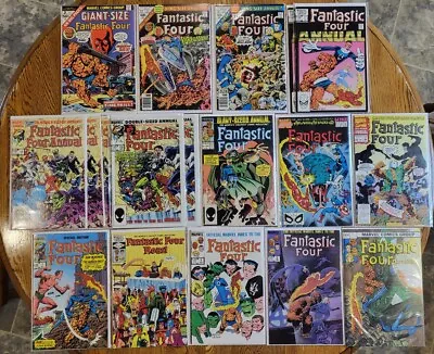 Buy Fantastic Four Annuals #12 13 17 18 19 20 22 26, Giant Size #2 Marvel Lot Of 18 • 40.21£