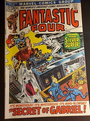 Buy Fantastic Four 121, Marvel Comics 1972, Stan Lee, Death Of Air Walker 🔑  • 28.95£