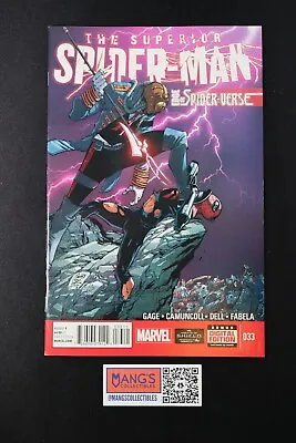 Buy Marvel Comics The Superior Spider-Man #33 Edge Of Spider-Verse Tie-In • 11.83£