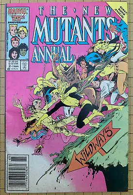 Buy THE NEW MUTANTS ANNUAL #2 - 1st APPEARANCE OF PSYLOCKE (Marvel 1986) • 27.87£