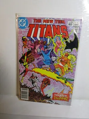 Buy THE NEW TEEN TITANS #32 DC 1983 1st Thunder & Lightning PEREZ BAGGED BOARDED • 6.14£
