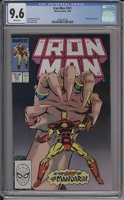 Buy Iron Man #241 - Cgc 9.6 - Mandarin • 42.37£