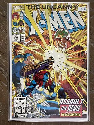 Buy The Uncanny X-men #301 Marvel Comic Book Newstand High Grade Ts2-51 • 8£