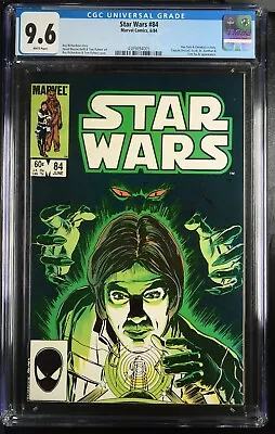 Buy Star Wars #84 CGC 9.6 1984 Han Solo Cover • 67.96£