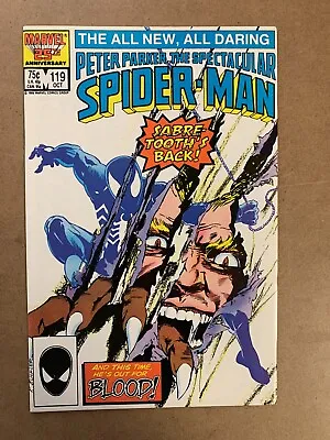 Buy The Spectacular Spider-Man #119 - Oct 1986 - Vol.1 - Direct Edition - (1031A) • 4.05£