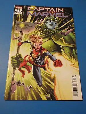 Buy Captain Marvel #50 Rare 1:25 Smith Variant NM Gem • 12.77£