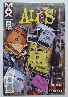 Buy Alias #7 - 1st Printing Max Comics (Marvel) - May 2002 VF 8.0 • 4.45£