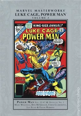 Buy Marvel Masterworks Luke Cage Hero For Hire/Power Man HC #3-1ST VF 2019 • 46.65£
