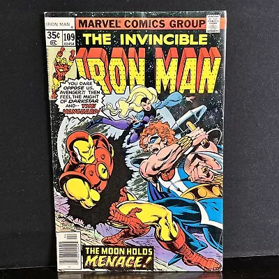 Buy Iron Man 109 VGC Marvel 1978 • 14.39£