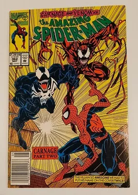 Buy 1992 Marvel Comic The Amazing Spider-Man #362 Venom Carnage Mid Grade VF-NM7 • 9.51£