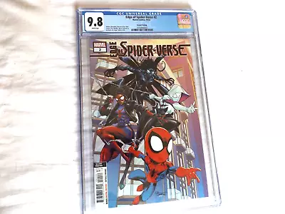 Buy  EDGE OF SPIDER- VERSE   # 2  CGC  9.8  2nd PRINT FIRST APPEARANCE OF SPIDER UK • 55£