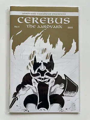 Buy CEREBUS #1 2023 Remastered And Expanded Barry Windsor Smith Conan Parody GOLD • 4.73£
