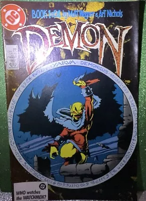 Buy The Demon Number 1 Mini-Series. DC Comics Jan 1987.  1 Of 4. Mint Unread • 3.50£