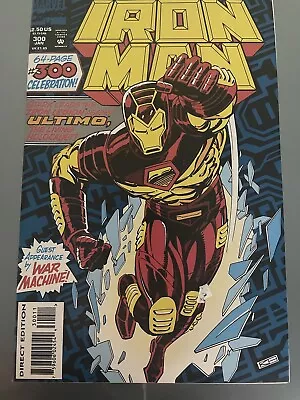 Buy Iron Man #300 1994 NM Marvel 64pg War Machine NICE! • 5.60£