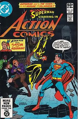 Buy Action Comics (1938 1st Series) 521 1st Vixen, 524, 536, 552, 583, 586, 589-590, • 68.61£