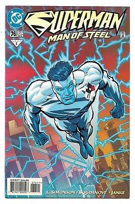 Buy Superman: The Man Of Steel #76 : VG- :  Synergy  • 1£