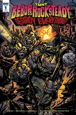 Buy Teenage Mutant Ninja Turtles Bebop And Rock Steady Destroy Everything #1 (NM)`16 • 24.95£