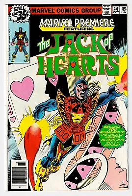 Buy Marvel Premiere -  The Jack Of Hearts, Issue #44,  1978 • 5.54£