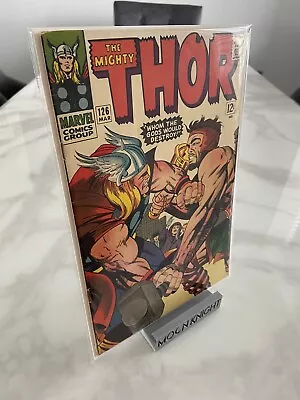 Buy The Mighty Thor #126 - 1966 Classic THOR VS HERCULES • 120£