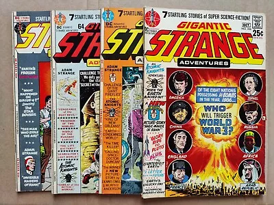 Buy Gigantic Strange Adventures 226 227 230 233 Lot Of 4 BIG Comics DC 1970 • 9.65£