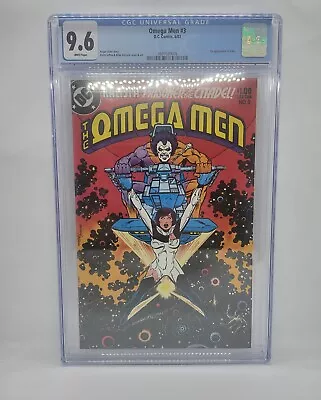 Buy Omega Men #3 CGC 9.6 1st Appearance Of Lobo! DC Comics 1983 • 103.57£