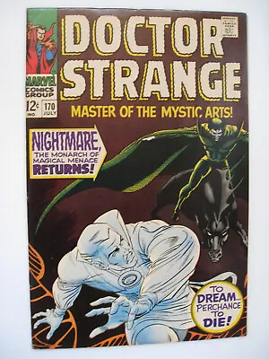 Buy Doctor Strange #170 Marvel Comics 1968 2nd Of Solo Title 1st Nightmare Cover KEY • 71.15£