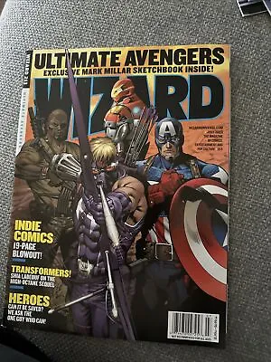 Buy Original US Comic Magazine: Wizard #213 (Ultimate Avengers) • 2.57£