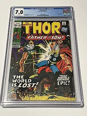 Buy The Mighty Thor #187- Oden Vs Thor-cgc 7.0- Marvel Comics • 52.17£