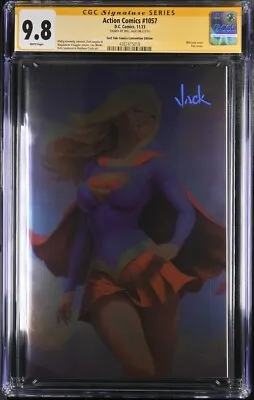 Buy ACTION COMICS #1057 CGC 9.8 Signed WILL JACK EXCLUSIVE FOIL VIRGIN VARIANT • 159.84£