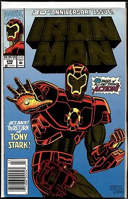 Buy 1993 Iron Man #290 Newsstand Marvel Comic • 7.19£