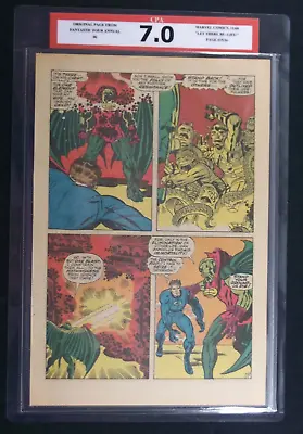 Buy Fantastic Four Annual #6 CPA 7.0 SINGLE PAGE #15/16  1st App. Annhilus • 39.71£