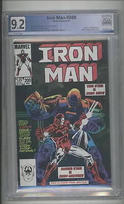 Buy Iron Man #200 PGX  9.2 - Tony Stark Returns As Iron Man • 59.58£