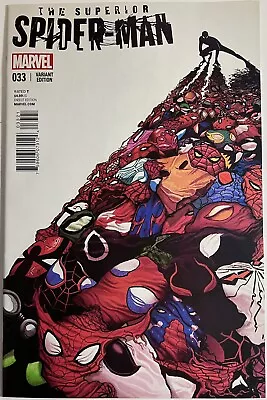 Buy Superior Spider-Man #33 2013 1:10 Mike Del Mundo Spider-verse Variant NM • 9.83£