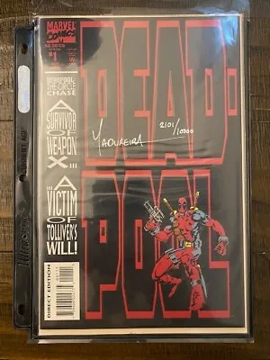 Buy Deadpool The Circle Chase #1, Signed By Joe Madureira 1993, Comic Book • 79.95£
