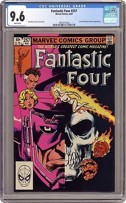 Buy Fantastic Four #257 CGC 9.6 1983 3961015004 • 104.32£