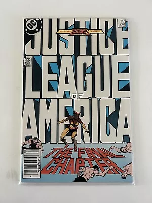 Buy JUSTICE LEAGUE OF AMERICA #261 1986 Last Issue Final Chapter Newsstand Combined • 2.36£