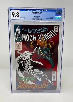 Buy Moon Knight #2 1:50 JOHN ROMITA HIDDEN GEM VARIANT CGC 9.8 Marvel Comics (2021) • 87.94£