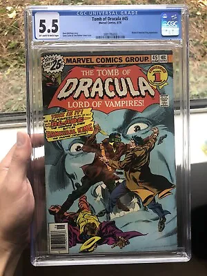 Buy Tomb Of Dracula #45 CGC 5.5 BLADE Appearance • 236.75£