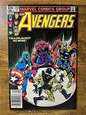 Buy The Avengers 230 Newsstand Captain America Al Milgrom Cover Marvel Comics 1983 • 3£