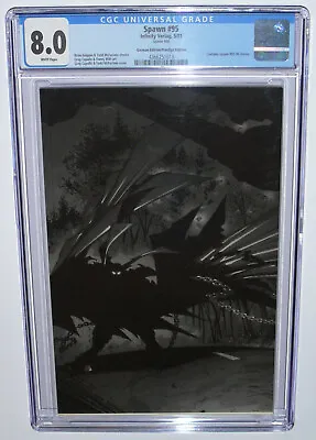 Buy SPAWN #95 B&W Virgin Cover CGC 8.0 GERMAN ERROR EDT. Only 1 In Existence! IMAGE • 1,809.78£
